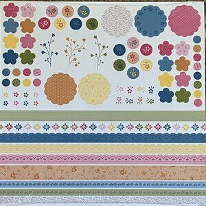 Stampin' Up! Designer Series Paper + Quick Accents Pack - Ice Cream Parlor